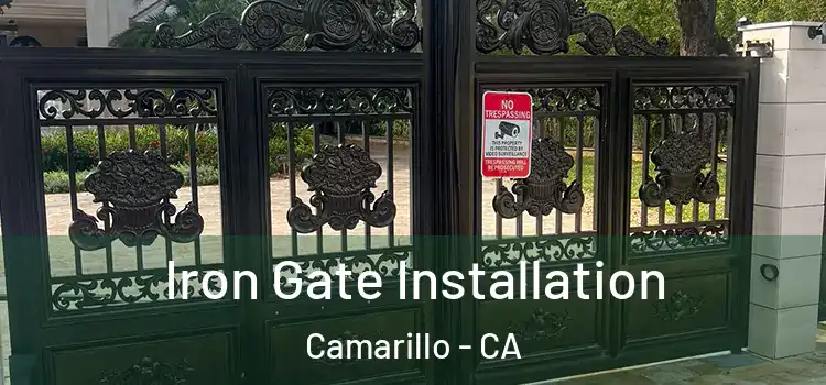 Iron Gate Installation Camarillo - CA